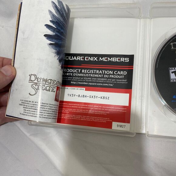 Dungeon Siege III For PlayStation 3 With Case And Manual PS3 - Picture 5 of 8